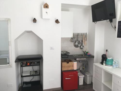 Een keuken of kitchenette bij VanchigliArt Apartment