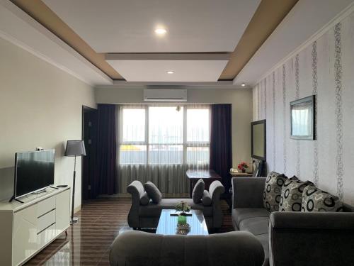 Μια τηλεόραση ή/και κέντρο ψυχαγωγίας στο Pacific Hotel Ambon