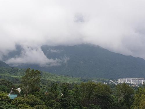 Pemandangan gunung umum atau pemandangan gunung yang diambil dari hotel