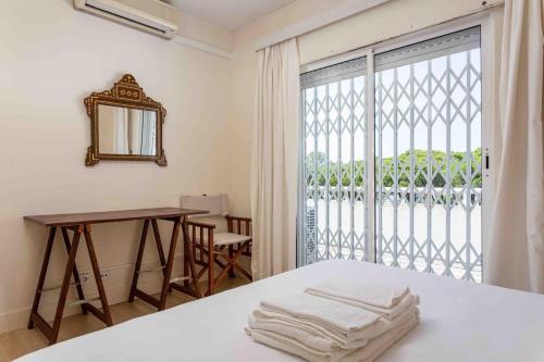 Lova arba lovos apgyvendinimo įstaigoje Luxury Villa 6 bedrooms with private pool