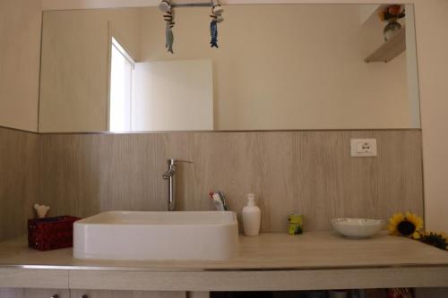 Koupelna v ubytování Terrazza Anticaglie