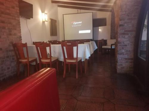 Χώρος καθιστικού στο Apart Hotel El Doral