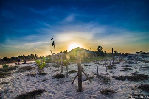 Landskap semula jadi dekat dengan rumah tamu ini