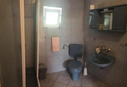 Koupelna v ubytování Saraj Guest House