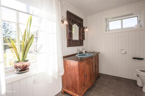 Ванная комната в Kirkvollen pilegrimsgård