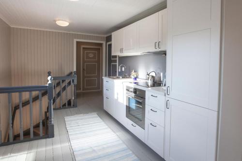Dapur atau dapur kecil di Kirkvollen pilegrimsgård