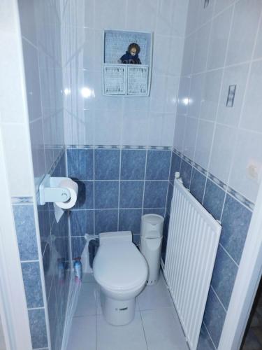 Koupelna v ubytování Chambre du Hamel