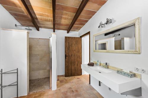 Koupelna v ubytování Casa Piscina