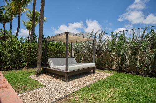 a gazebo sitting in a yard with at Barceló Aruba - All Inclusive in Palm-Eagle Beach