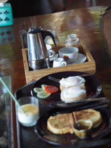 Jídlo v luxury tent nebo okolí