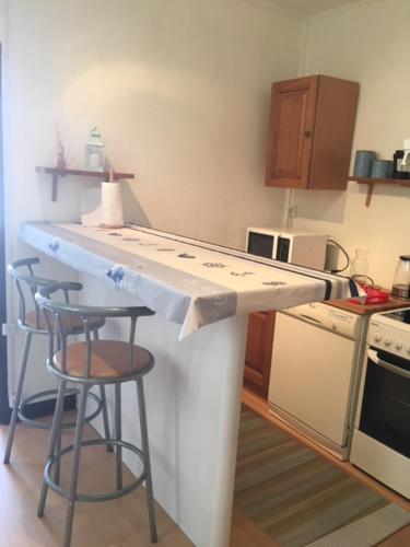 Le charme du centre ville et l ambiance plage