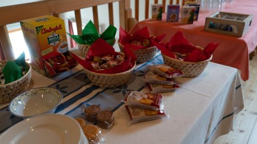 Jídlo v penzionu nebo okolí