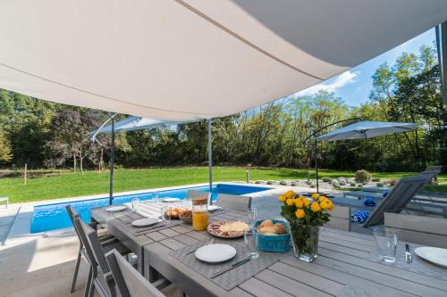 Villa Stepančić - large garden and heated pool