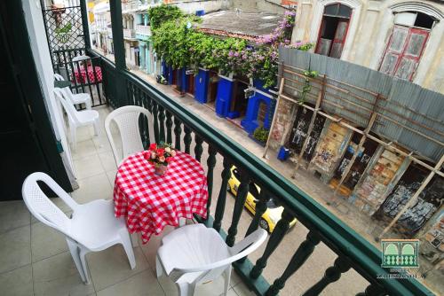 Balkón nebo terasa v ubytování Hostal La Española de Getsemani