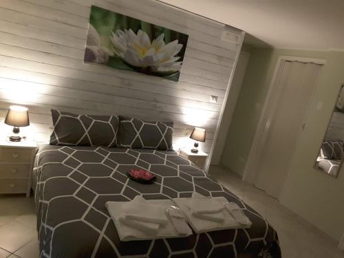 Кровать или кровати в номере B&B Villa S Anna Hospitality Solutions
