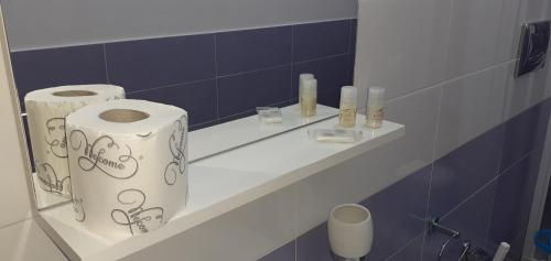 Bilik mandi di O'Paisi Casa Vacanze