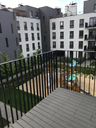 Πισίνα στο ή κοντά στο Apartament Wilanów Klimczaka