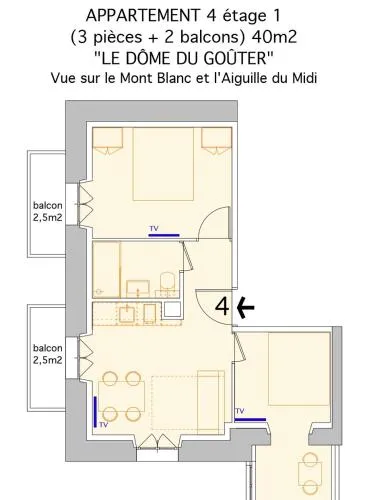 Appart'Hotel Aiguille Verte & Spa photo 45