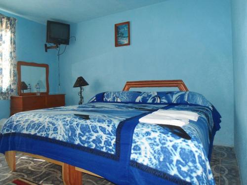 Postel nebo postele na pokoji v ubytování Posada Dos Hermanos