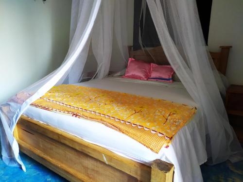 Voodi või voodid majutusasutuse Hostel Blue Sea Rincon del Mar toas