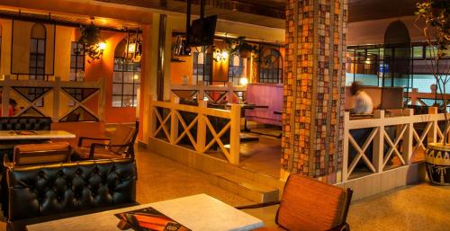 Zona de estar de Kahama Hotel Nairobi