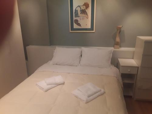 Posteľ alebo postele v izbe v ubytovaní Deluxe Apartment Best Point