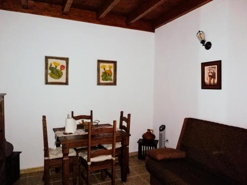 Χώρος καθιστικού στο Casa Rural LUCÍA