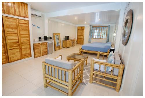 Kuchyň nebo kuchyňský kout v ubytování Hotel Plaza Yara