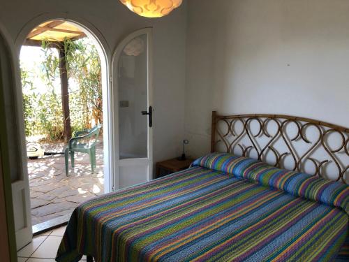 Katil atau katil-katil dalam bilik di casina mare sulla spiaggia