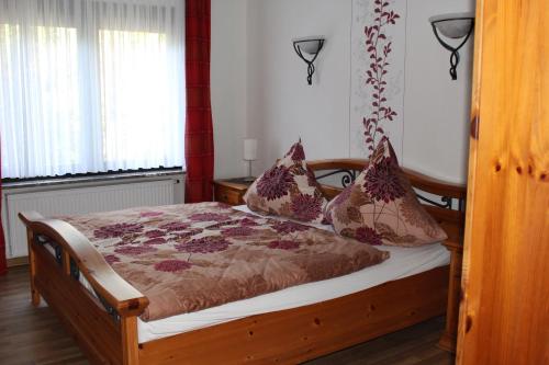 Katil atau katil-katil dalam bilik di Haus Haase