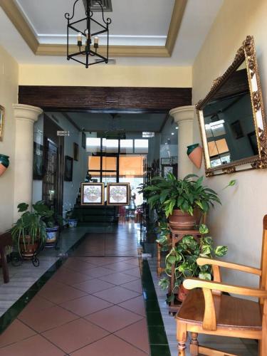 Μια τηλεόραση ή/και κέντρο ψυχαγωγίας στο Hotel La Yedra