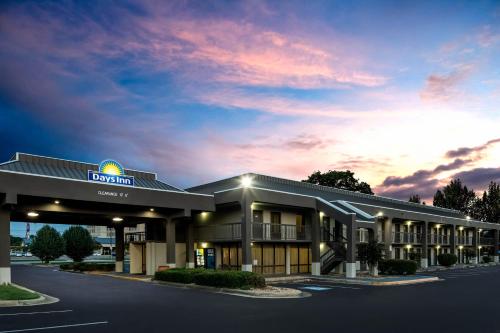 a rendering of the front of a hotel at Days Inn by Wyndham Wilson in Wilson