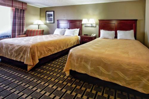 Ένα ή περισσότερα κρεβάτια σε δωμάτιο στο Quality Inn Moore - Oklahoma City