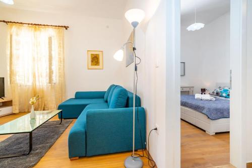 Posteľ alebo postele v izbe v ubytovaní History Apartments Center