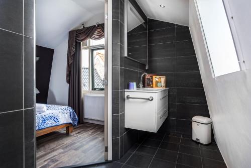 Ванная комната в Amsterdam Countryside met Airco , luxe keuken en een geweldig uitzicht, Immer besser!