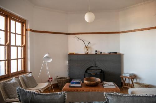 Zona de estar de Chartfield Guesthouse