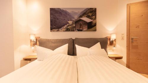 Postelja oz. postelje v sobi nastanitve Alp Chalet in Kappl bei Ischgl