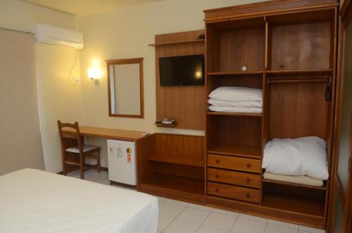 Cama o camas de una habitación en River Hotel
