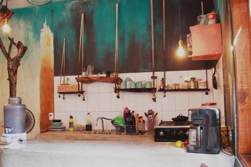 Gallery image of Black Jaguar Hostel in Bacalar