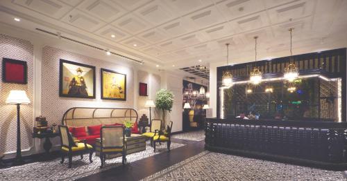 Posezení v ubytování Adora Art Hotel
