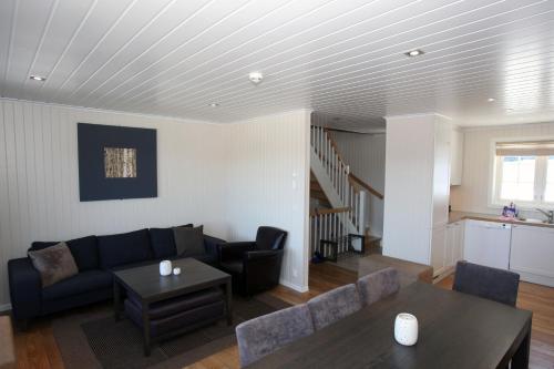 Ruang duduk di Havsdalsgrenda Geilo Apartments