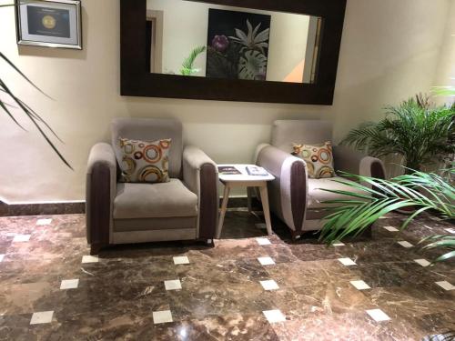 Zona de estar de Fnideq Seaside Apartment