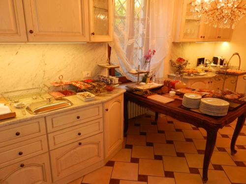 Mad på bed and breakfast-stedet eller i nærheden