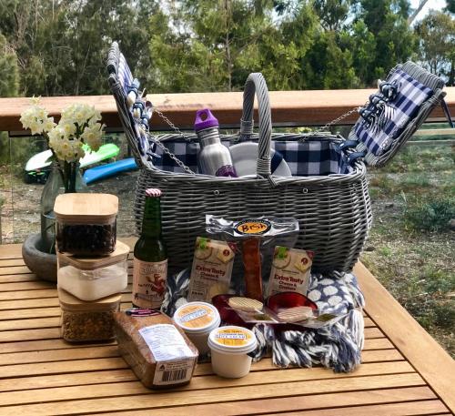 Jídlo v vily nebo okolí