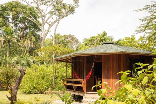 Zahrada ubytování Bungalows Aché Cahuita