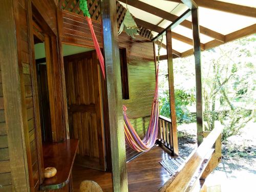 Zahrada ubytování Bungalows Aché Cahuita