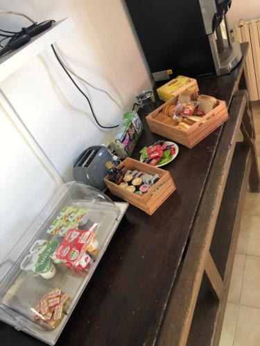 Comida en el hostal o alrededores