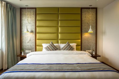 Cama o camas de una habitación en Hotel Siddhartha, Nepalgunj
