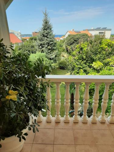 Balkón nebo terasa v ubytování Royal Apartments Sandra
