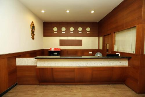 Kuchyň nebo kuchyňský kout v ubytování Traders Hotel - Kankanady, Mangalore